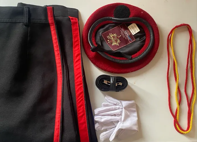 farda colégio militar