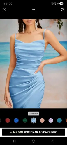 Vestido de festa 
