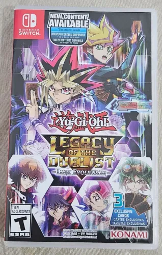 PROMOÇÃO Yu-Gi-Oh! Legacy of the Duelist: Link Evolution, para switch,  excelente estado.