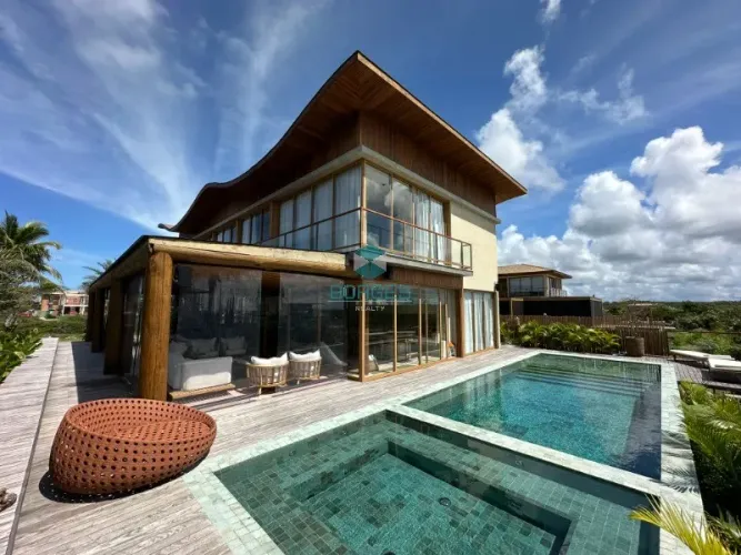 Casa de luxo à venda no Condomínio Piscinas Naturais - Praia das Tartarugas, com 6 suítes,