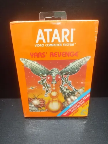 Jogo Atari 2600 lacrado original americano Yars revenge