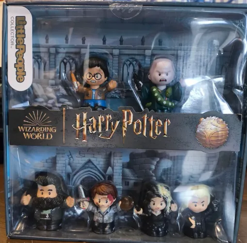 Mini Bonecos - Harry Potter - Relíquias Da Morte - Little People - Fisher-Price