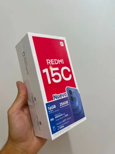 NOVO - Xiaomi Redmi 15C 256GB + 8GB RAM - Preto | Lacrado