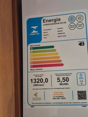 Ar condicionado 30.000 Btu
