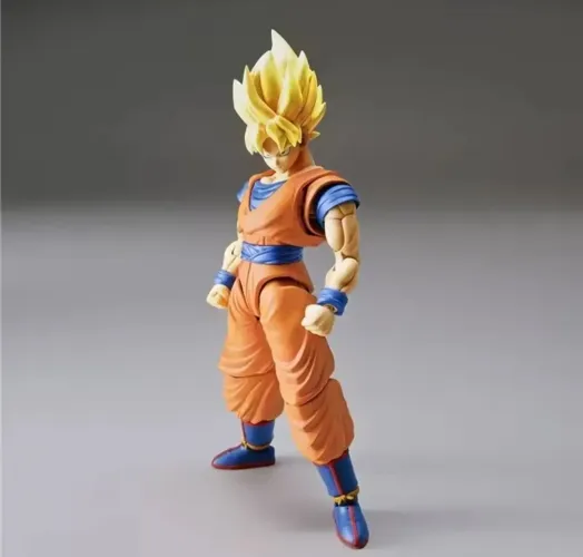 Goku Super Sayajin - Model kit original da Bandai e completo (escala sh figuarts)