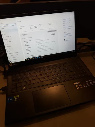 Notebook Gamer Acer nitro v15