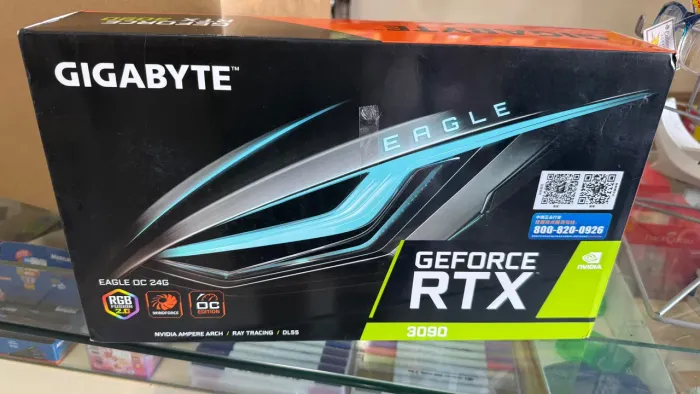 Placa de Vídeo Gigabyte RTX 3090 Eagle OC 24GB GDDR6X