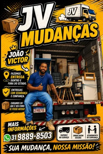 FAZEMOS SUA MUDANÇA DENTRO E FORA DO ESTADO!