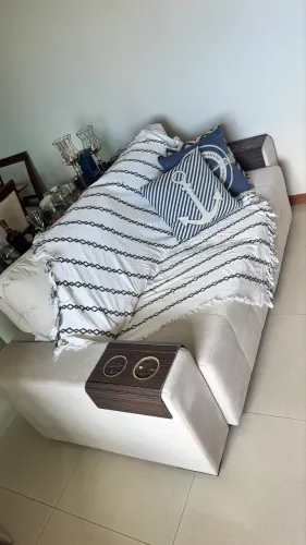 Sofá 2 lugares retrátil SMARÇARO 