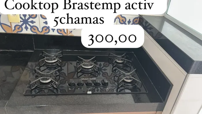 Fogão 5 chamas
