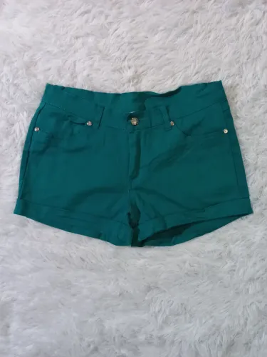 Short Feminino Verde Tamanho G
