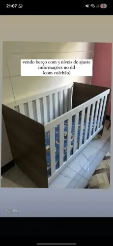 Vendo berço seminovo