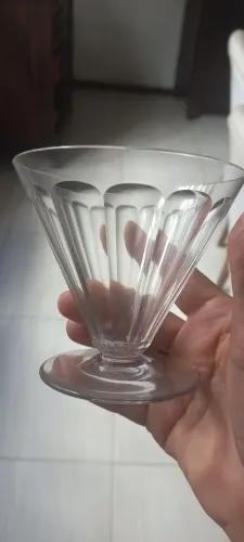10 taças de Cristal antigas