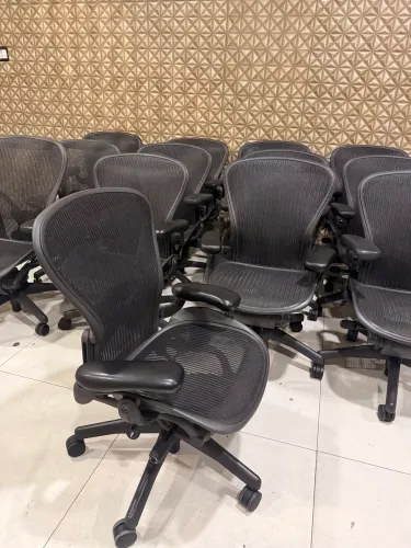 Cadeira herman miller aeron B almofada completa super nova