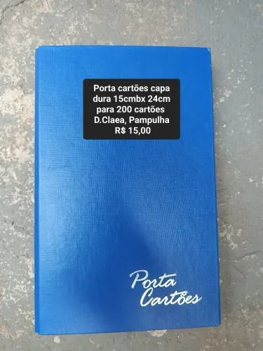 Porta cartões de visita diversos