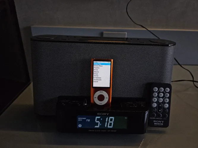 Dock Sony Station completo, com ipod.