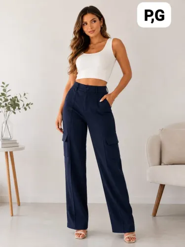 Calça cargo premium