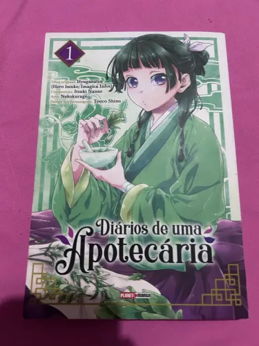 Mangá diários de uma apotecaria volume 1