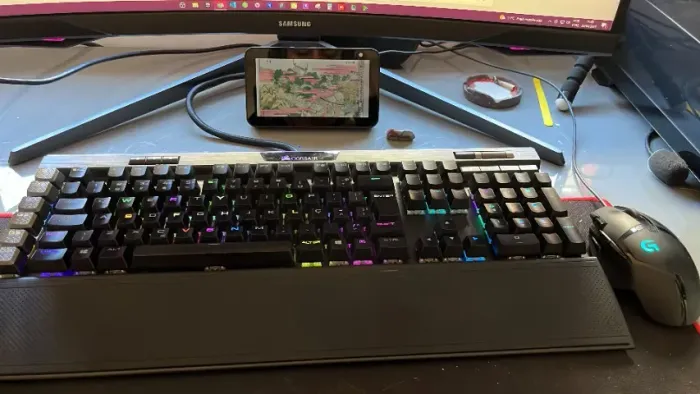Teclado Corsair K95 Platinum TOP