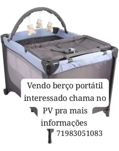 Berço portátil pra nenê 
