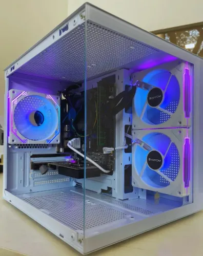 Pc Gamer Branco Intel core I7 3770 16gb ram ssd 480gb GT 730 4GB- Loja física