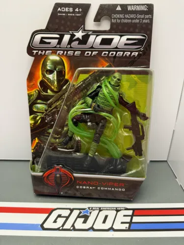 Gi Joe The Rise Of Cobra Nano-Viper Cobra Commando - 2009 - Comandos em ação