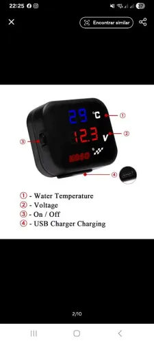 Carregador celular para Moto