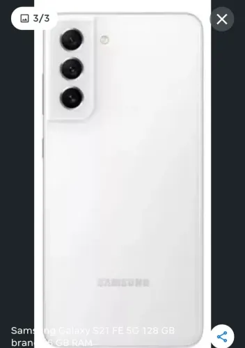 Samsung s21 fe branco