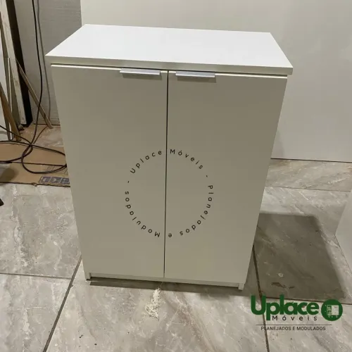Armário em MDF  branco NOVO 