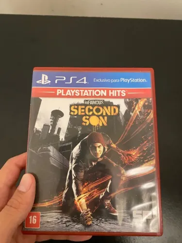 Jogo de PS4 mídia física - Infamous Second Son
