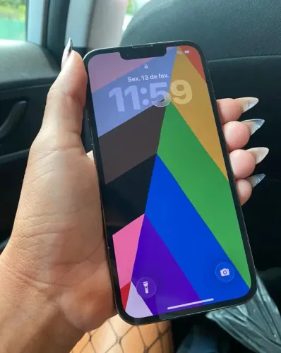 iPhone 13 Pro aceito troca em iPhone inferior com volta 