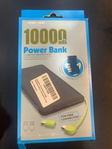 BATERIA PORTATÁIL POWERBANK DE 10.000 AMP