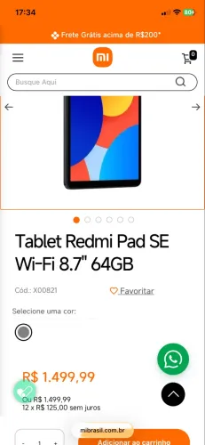 Tablet Xiaomi 