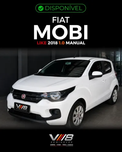 Fiat Mobi Like 1.0 Fire Flex 5P. 2018
