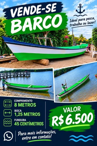Vende-Se um barco