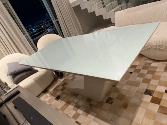 Mesa de jantar vidro