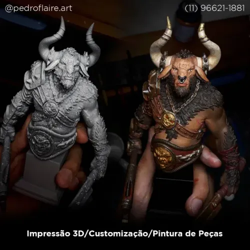 Customização de Miniaturas e Action figures