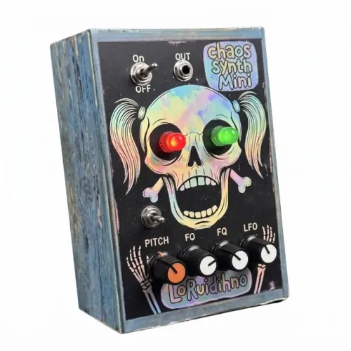 Synth Analógico Chaos Mini Loruidinho - Handmade / Som Experimental