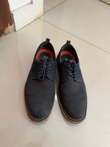 Sapato Democrata Masculino Azul-Marinho