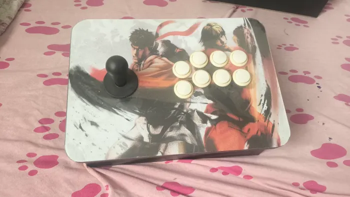 Vendo ou troco por monitor, lindo controle arcade com placa zero delei top