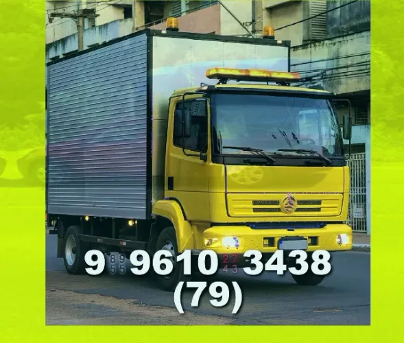 Frete com segurança e rapidez para sua mudança! Serviço de qualidade garantida!