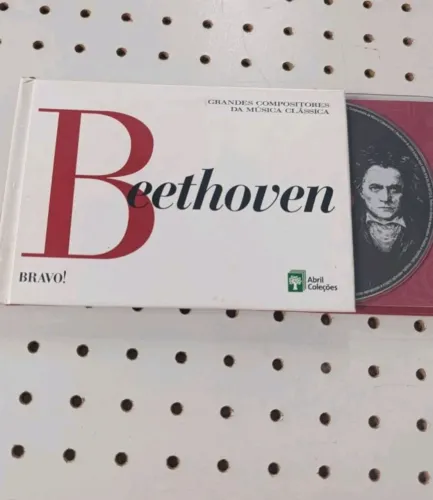 cd beethoven da coleção grandes compositores da música clássica, da abril coleções.