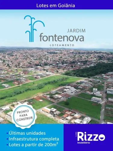Lotes Jd Fonte Nova  Parcelados ( Goiânia Goiás)