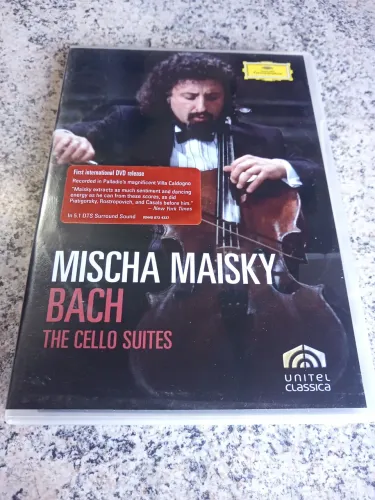DVD Mischa Maisky Bach The Cello Suites