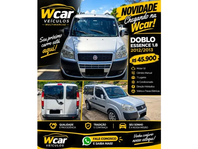 Fiat Doblo Essence 1.8 Flex 16V 5P 2013