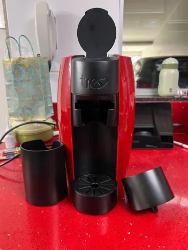 Cafeteira Espresso Lov Automática Vermelha 3 Corações