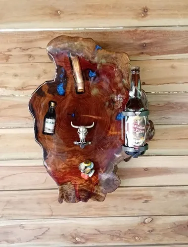 Abridor de Garrafa + suporte de wisk