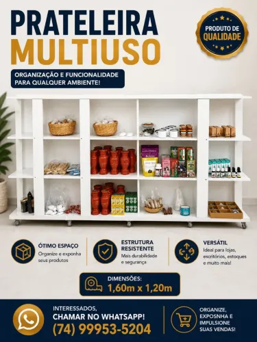 Estante expositora