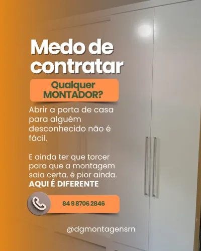 Montador de Móveis - Usado ou Novo