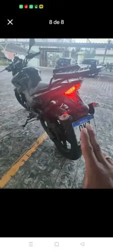Fazer 250,Ano 2017. Pneus novos,e relação nova.